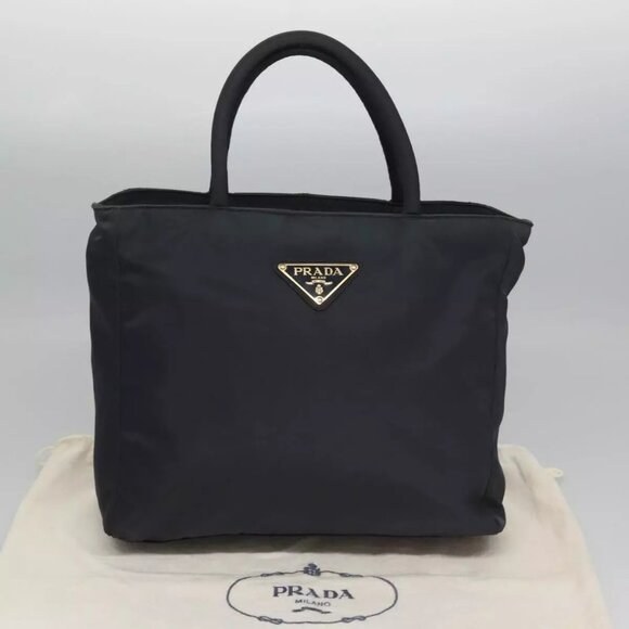 PRADA Hand Bag Nylon Navy Auth BA297 - Picture 13 of 16